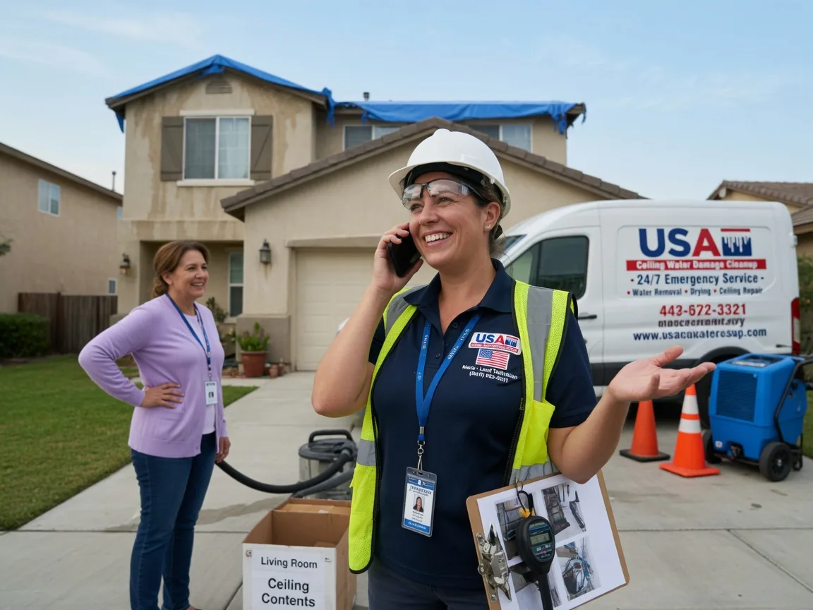 Ceiling Water Damage Restoration Carbon Cliff, IL FAQs